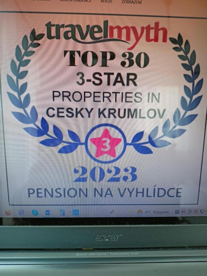 Pension Na Vyhlídce Cesky Krumlov Exterior foto